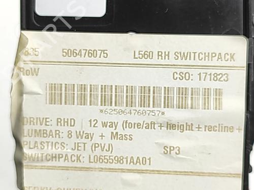 Switch LAND ROVER RANGE ROVER VELAR (L560) 2.0 D240 SD4 4x4 | BP33825950I30  - Image 7