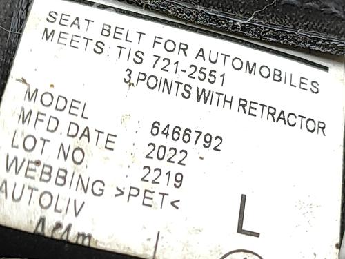 Rear left seatbelt ISUZU D-MAX II (TFR, TFS) 1.9 Ddi 4x4 (TFS87J) | BP33381166I29 - Image 4