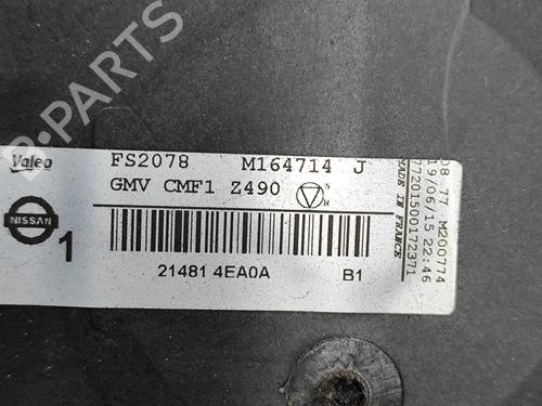 Radiator fan NISSAN QASHQAI II (J11, J11_) 1.2 DIG-T | BP16945772M35 