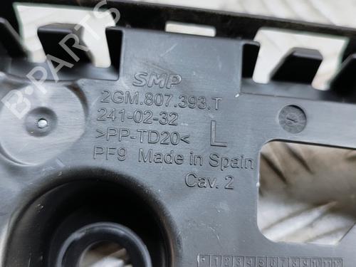 Rear bumper bracket VW T-CROSS (C11, D31) 1.0 TSi | BP28562848C159 
