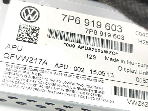 Display monitor VW TOUAREG (7P5, 7P6) 3.0 V6 TDI | BP29830392C48 