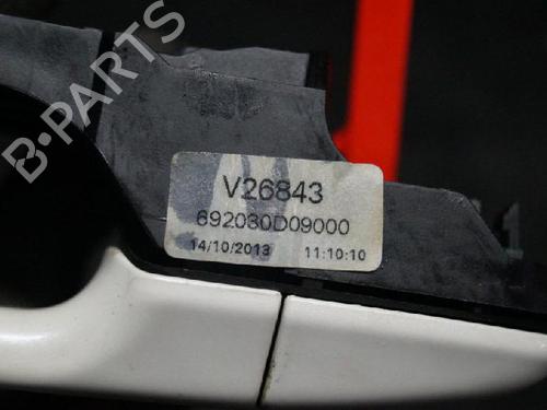 Rear right exterior door handle TOYOTA YARIS (_P13_) 1.3 (NSP130_, NSP130) | BP6727791C130