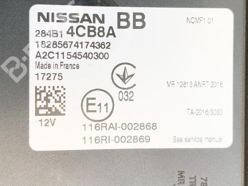 Elektronische module NISSAN QASHQAI II (J11, J11_) 1.2 DIG-T | BP6760662M83 