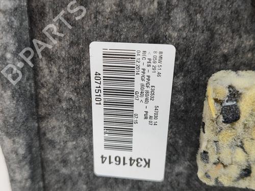 Rear parcel shelf BMW 4 Coupe (F32, F82) M4 | BP26405599C85 