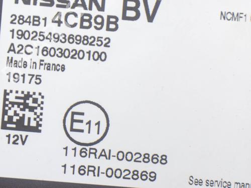 Electronic module NISSAN QASHQAI II (J11, J11_) 1.5 dCi | BP27751214M83 