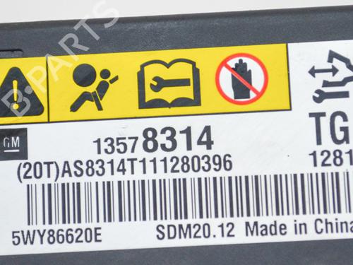 ECU airbags CHEVROLET SPARK (M300) 1.0 | BP9296315M53 
