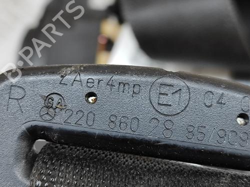 Front right seatbelt MERCEDES-BENZ S-CLASS (W220) S 500 (220.075, 220.175, 220.875) | BP25614672I25 