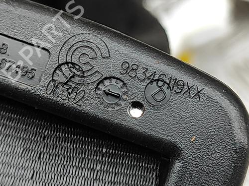 Front right seatbelt OPEL MOKKA 1.2 (76) | BP33392171I25  - Image 7
