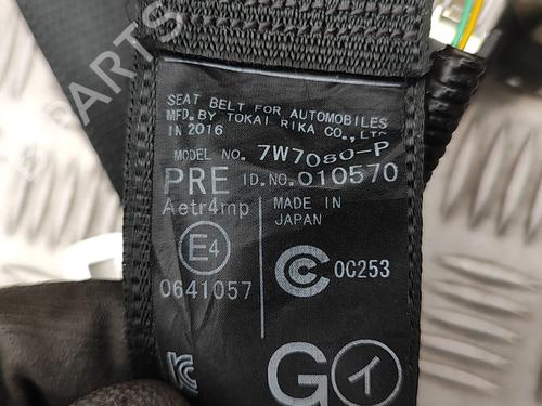 Rear right seatbelt LEXUS GS (_L1_) 300h (AWL10_, AWL10R) | BP33400330I28 - Image 7