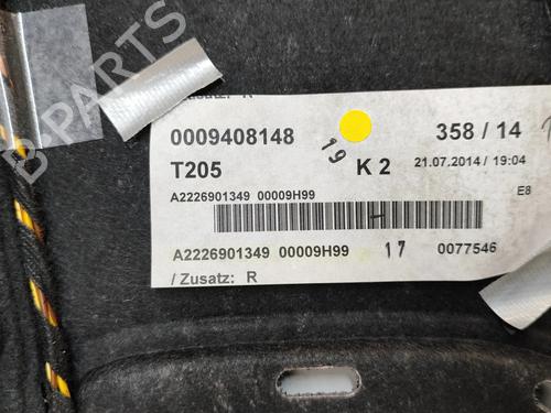 Rear parcel shelf MERCEDES-BENZ S-CLASS (W222, V222, X222) S 500 (222.082, 222.182) | BP27791677C85 