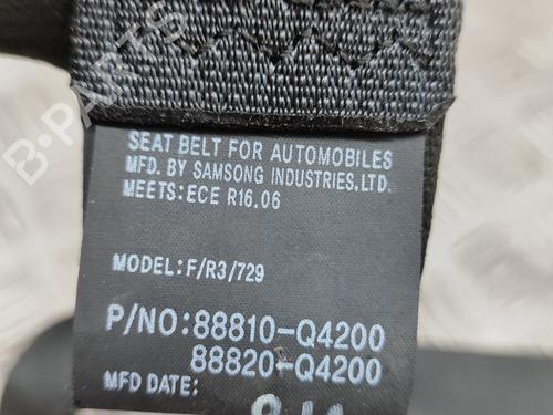 Front right seatbelt KIA NIRO I (DE) E-NIRO | BP27783003I25 