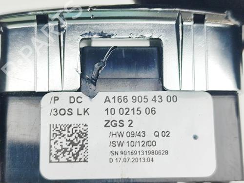 Right front window switch MERCEDES-BENZ CLA Coupe (C117) CLA 180 (117.342) | BP39409694I26  - Image 6