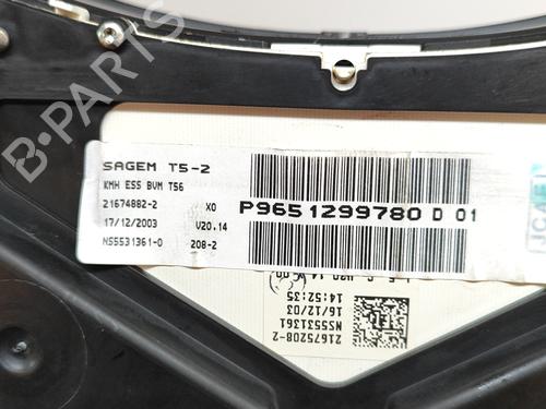 Instrument cluster PEUGEOT 307 CC (3B) 2.0 16V | BP17864744C47 