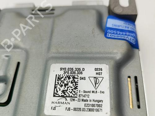 Electronic module PORSCHE CAYENNE (9YA) 3.0 E-Hybrid AWD (9YAAE1) | BP27784759M83 