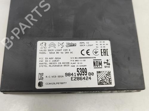 Electronic module PEUGEOT 2008 II (UD_, US_, UY_, UJ_, UR_, UC_) e-2008 (UKZKXZ) | BP27779009M83 