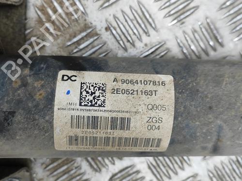 Driveshaft MERCEDES-BENZ SPRINTER 3,5-t Van (B906) 314 CDI (906.631, 906.633, 906.635, 906.637) | BP31528666M37 