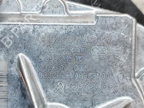 Rear wiper motor PEUGEOT 3008 II SUV (MC_, MR_, MJ_, M4_) 1.2 THP/ PureTech 130 (MRHNSM, MRHNSU, MRHNSJ, MRHNYW,... | BP16536212M102 