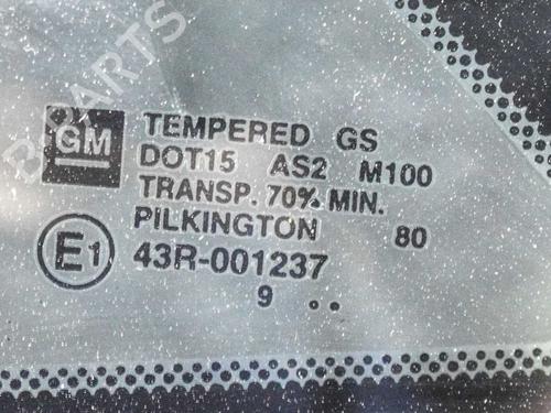 Rear left quarter glass CHEVROLET CAMARO 6.2 | BP13928093C93 