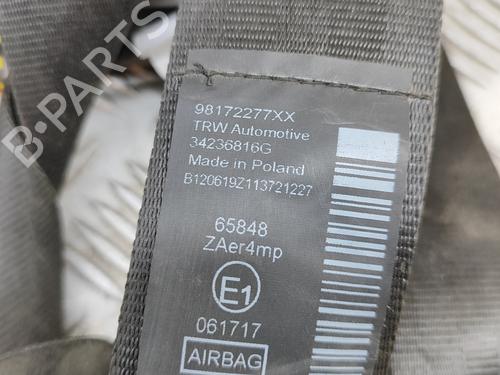 Front right seatbelt PEUGEOT PARTNER Box Body/MPV (K9) 1.5 BlueHDi 100 | BP29391691I25 