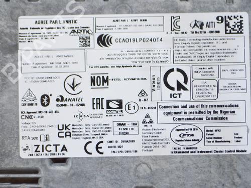Electronic module MERCEDES-BENZ SPRINTER 3,5-t Van (B907, B910) 315 CDI RWD (907.631, 907.633, 907.635, 907.637) | BP27759448M83  - Image 7