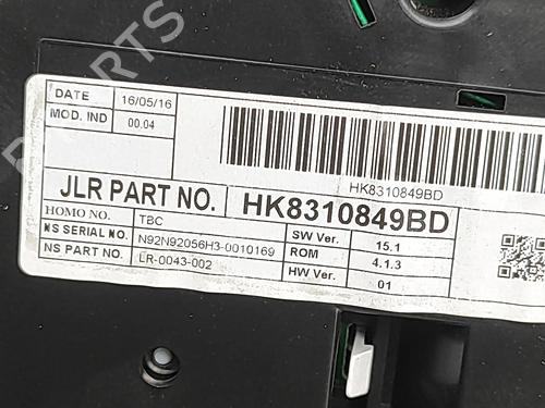 Instrument cluster JAGUAR F-PACE (X761) 2.0 TD4 AWD | BP33291689C47  - Image 6