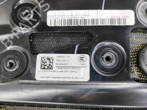 Rear left panel TESLA MODEL X (5YJX) 90D AWD | BP34217865C60  - Image 5