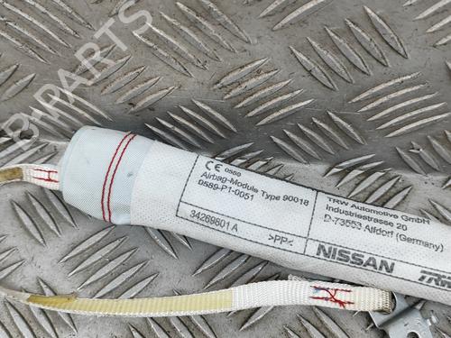 Right curtain airbag NISSAN LEAF (ZE1) Electric | BP27792186C12 