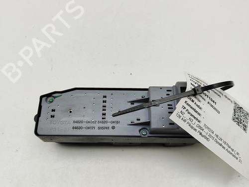 Right front window switch TOYOTA HILUX VII Pickup (_N1_, _N2_, _N3_) 3.0 D-4D 4WD (KUN26) | BP32213523I26