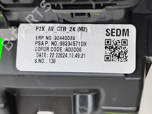 Air vent PEUGEOT 2008 II (UD_, US_, UY_, UJ_, UR_, UC_) 1.2 Hybrid 136 (URHPYC, USHPY) | BP28553020I21 