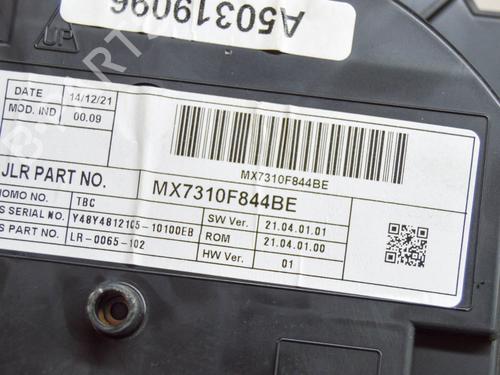 Instrument cluster JAGUAR F-PACE (X761) 2.0 D200 MHEV | BP27758503C47  - Image 5