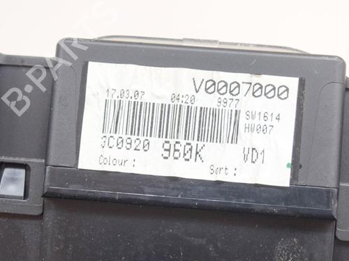 Instrument cluster VW PASSAT B6 (3C2) 2.0 TDI 16V | BP9227873C47 