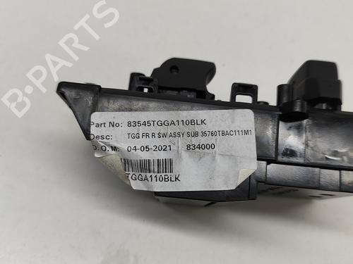 Right front window switch HONDA CIVIC X Hatchback (FC_, FK_) 2.0 Type-R (FK8) | BP21486126I26 