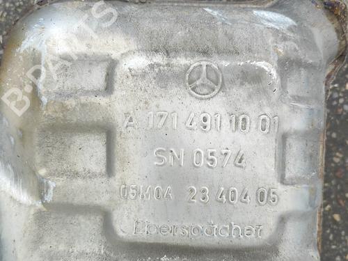 Exhaust system MERCEDES-BENZ SLK (R171) 200 Kompressor (171.442) | BP26975127M121 