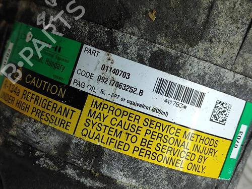 AC compressor MASERATI GRAN TURISMO I 4.2 | BP36564741M34  - Image 7