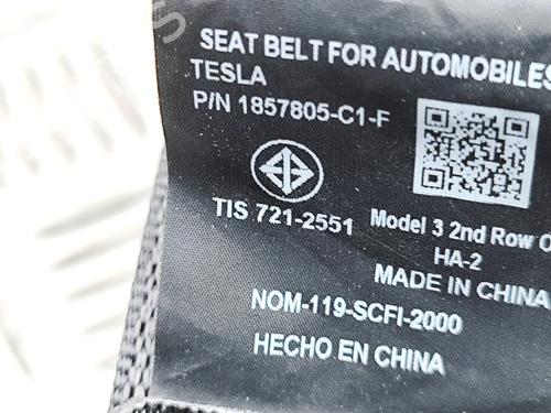 Rear right seatbelt TESLA MODEL 3 (5YJ3) EV | BP38162489I28 - Image 7