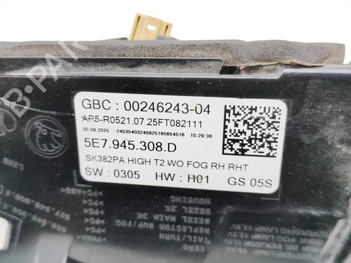 Right tailgate light SKODA OCTAVIA IV Combi (NX5, PV5) 2.0 TDi | BP39205772C80 - Image 6
