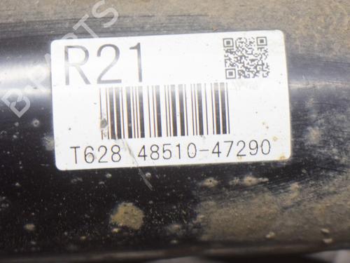 Right front shock absorber TOYOTA PRIUS (_W5_) 1.8 Hybrid (ZVW50, ZVW50_, ZVW51_, ZVW50R, ZVW51) | BP27749786M17 
