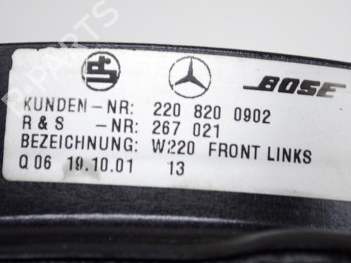 Speaker MERCEDES-BENZ S-CLASS (W220) S 400 CDI (220.028, 220.128) | BP9628302E2 