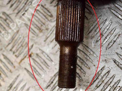 Right front driveshaft VW TRANSPORTER T5 Van (7HA, 7HH, 7EA, 7EH) 2.5 TDI | BP8843338M39