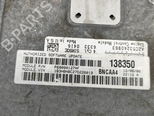 Engine control unit (ECU) DODGE CALIBER 1.8 | BP24819274M57 