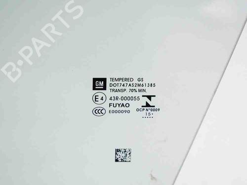 Front left door window OPEL ASTRA K (B16) 1.6 Turbo (68) | BP6746069C18 