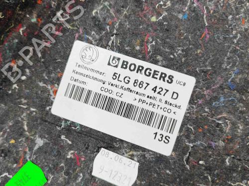 Boot lining SKODA ENYAQ iV SUV (5AZ) 60 | BP29486564I3 