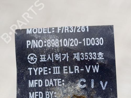 Rear left seatbelt KIA CARENS III MPV (UN) 2.0 CVVT | BP8624710I29 