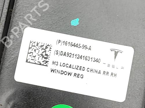 Rear right window mechanism TESLA MODEL 3 (5YJ3) EV AWD | BP33164315C25  - Image 6