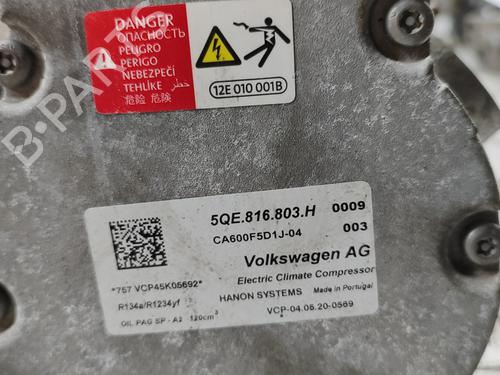 AC compressor SKODA SUPERB III Estate (3V5) 1.4 TSI iV | BP27777072M34 