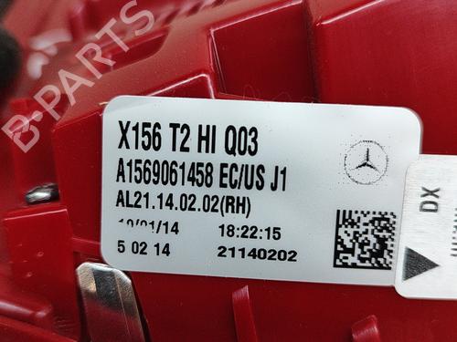 Højre baklys, luke MERCEDES-BENZ GLA-CLASS (X156) GLA 220 CDI / d 4-matic (156.905) | BP19427714C80 