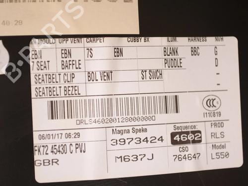 Boot lining LAND ROVER DISCOVERY SPORT (L550) 2.0 D 4x4 | BP33339980I3  - Image 9