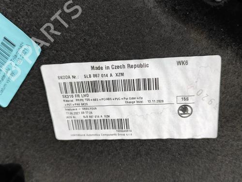 Front right panel SKODA ENYAQ iV SUV (5AZ) 60 | BP27775260C59 - Image 6