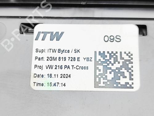 Air vent VW T-CROSS (C11, D31) 1.0 TSi | BP30005225I21 