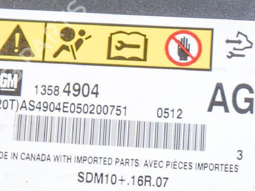 ECU airbags CHEVROLET VOLT EV 150 | BP6764590M53 